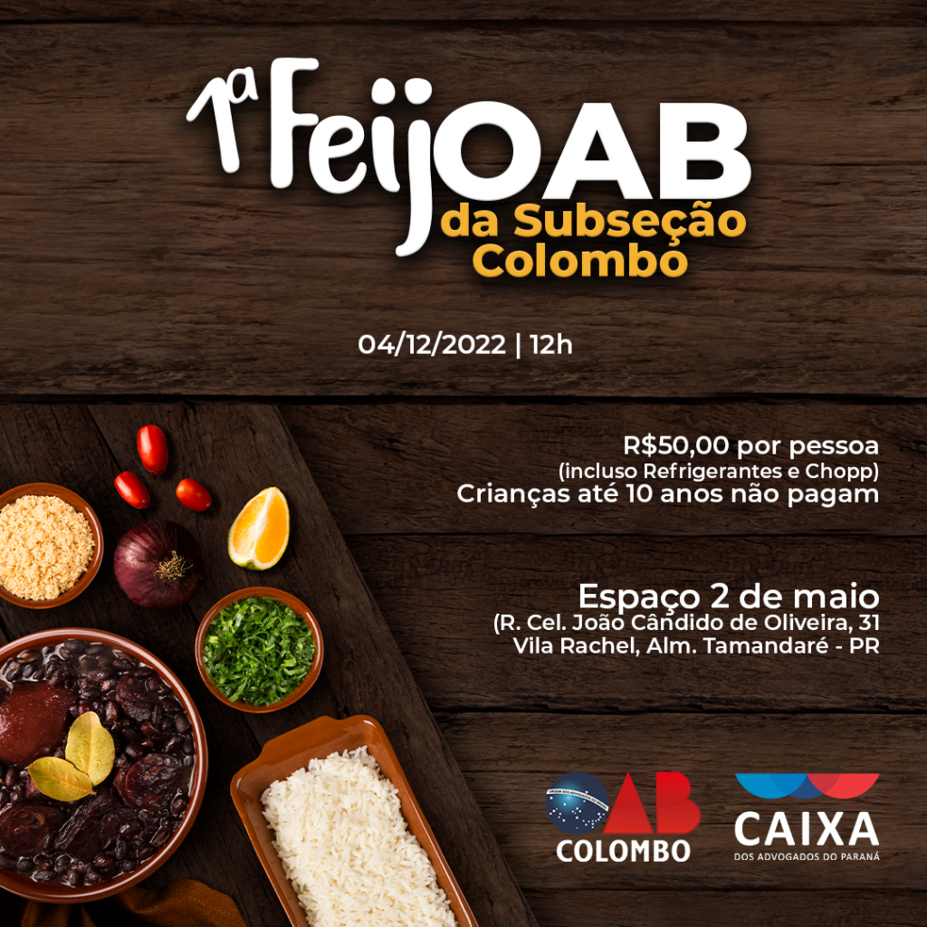 1ª FeijOAB da Subseção Colombo